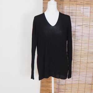 vince Wool Cashmere Blend Lightweight Sweater Sz XS V Neck Pullover Capsule